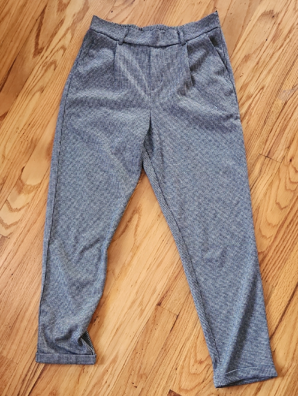 Ambiance Houndstooth Work Business Casual Pants - Size S